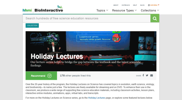 holidaylectures.org