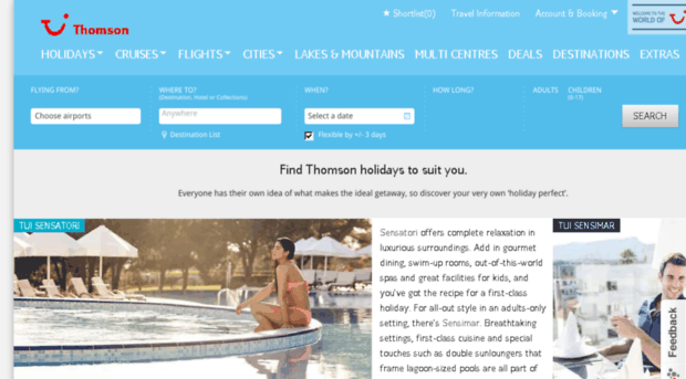 holidaysjustgotbetter.thomson.co.uk