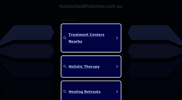 holistichealthcentres.com.au