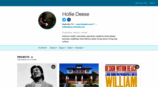 holliedeese.contently.com
