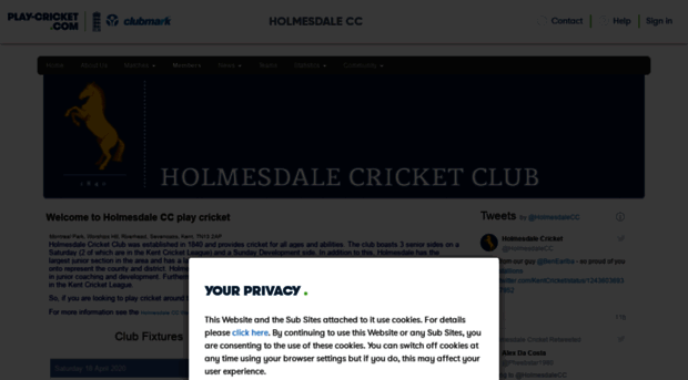 holmesdale.play-cricket.com