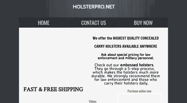 holsterpro.net