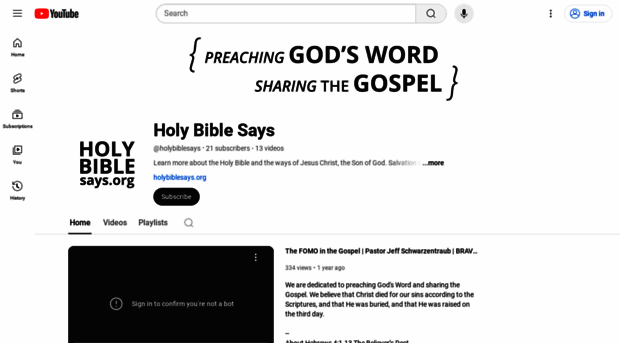 holybiblesays.org
