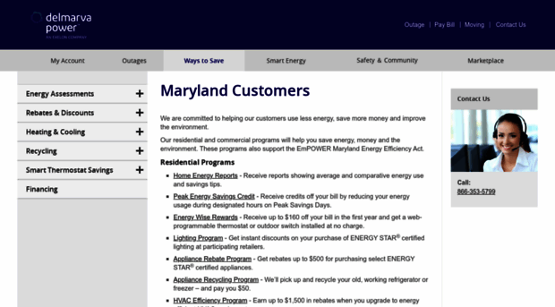 homeenergysavings.delmarva.com