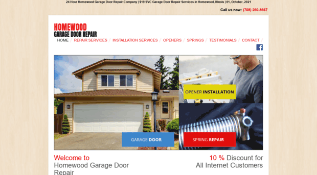 homewoodgaragedoorrepair.biz
