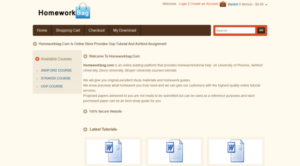 homeworkbag.com