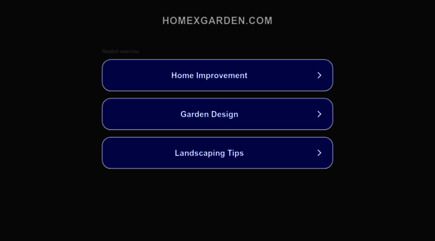 homexgarden.com
