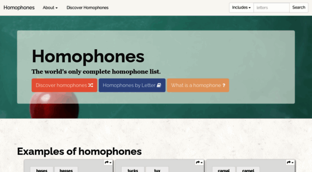 homophone.com