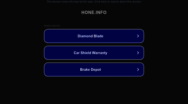 hone.info