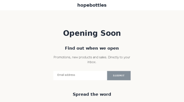 hopebottles.com
