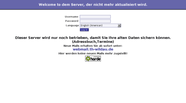 horde.th-wildau.de