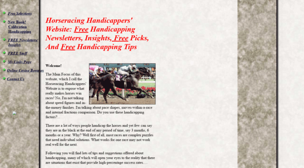 horseracinghandicapper.com