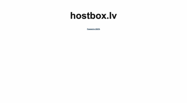 hostbox.lv