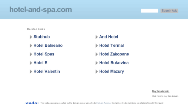 hotel-and-spa.com