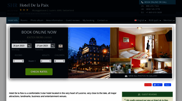 hotel-de-la-paix-lucerne.h-rez.com