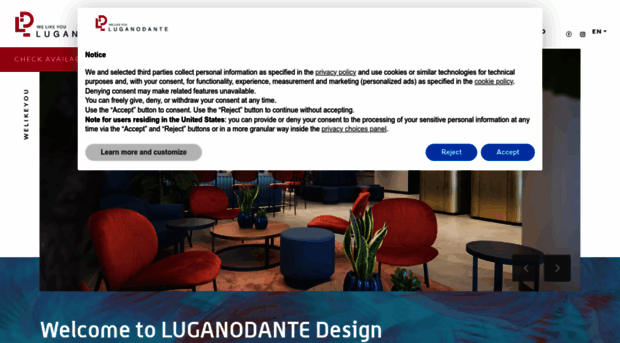hotel-luganodante.com