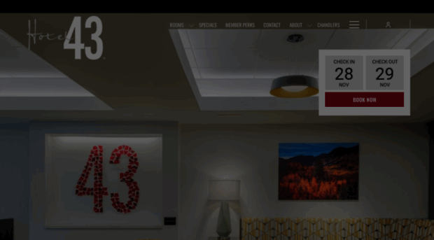 hotel43.com