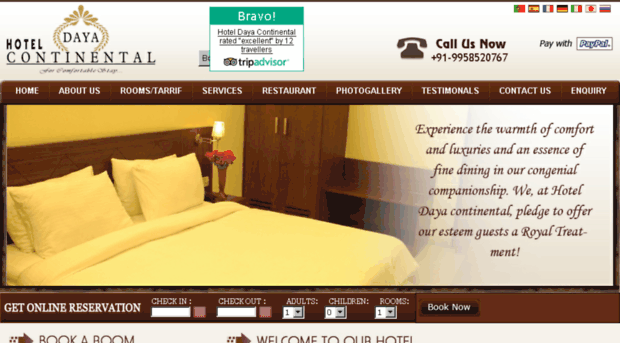 hoteldayacontinental.com