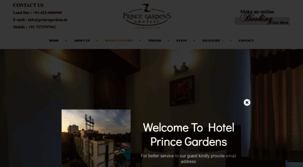 hotelprincegardens.com