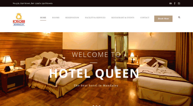 hotelqueenmandalay.com