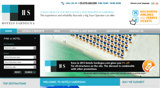 hotels-sardegna.com