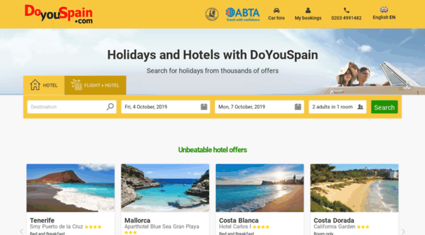 hotels.doyouspain.com