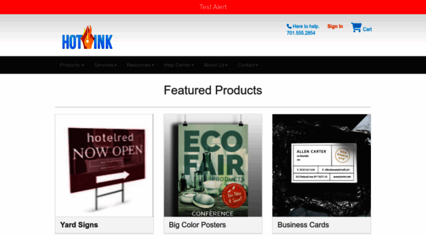 hotink.secureprintorder.com