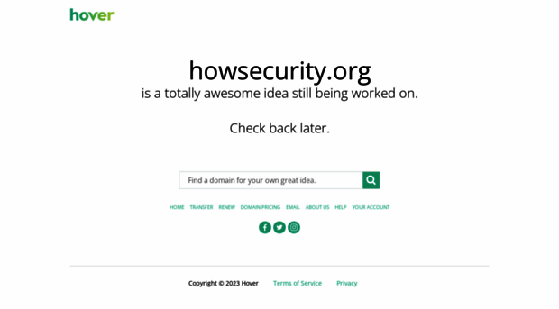 howsecurity.org