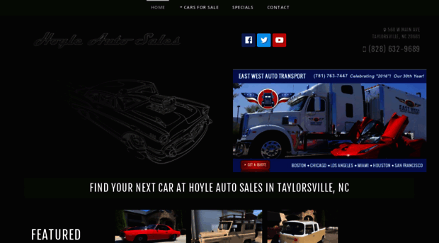 hoyleautosalesnc.com