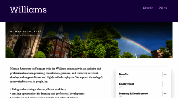 hr.williams.edu