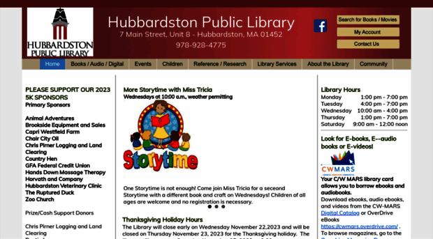hubbardstonpubliclibrary.org