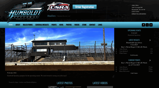 humboldtspeedway.com
