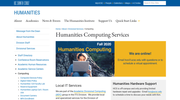 humweb.ucsc.edu