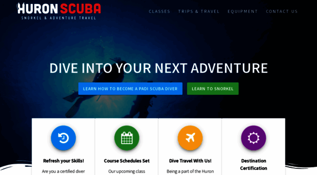huronscuba.com