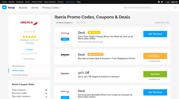 iberia.bluepromocode.com