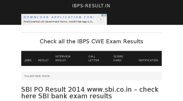 ibps-result.in