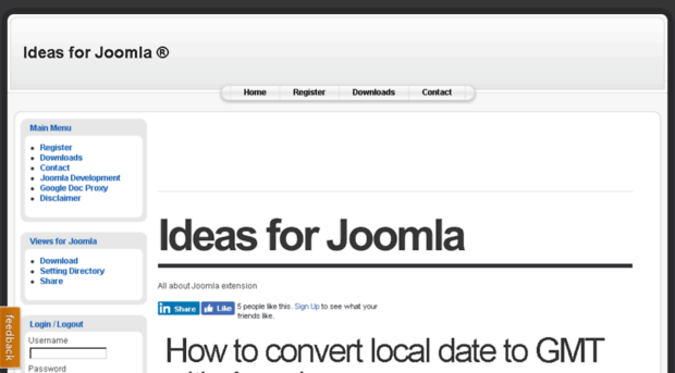 ideas.forjoomla.net