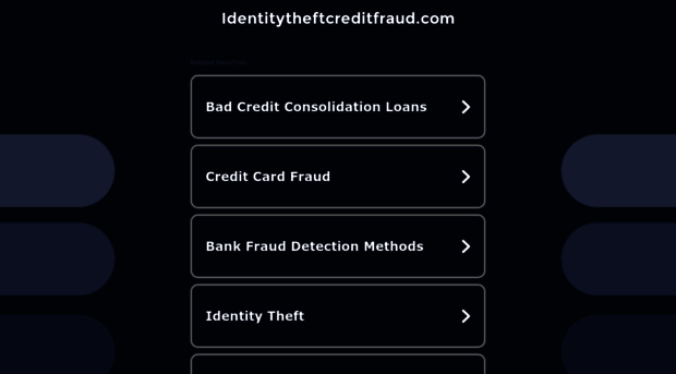 identitytheftcreditfraud.com