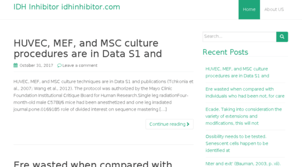 idhinhibitor.com