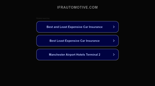 ifrautomotive.com