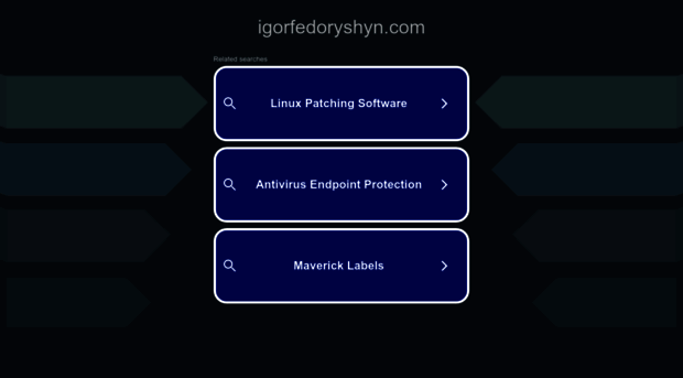 igorfedoryshyn.com