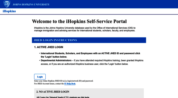 ihopkins.jhu.edu
