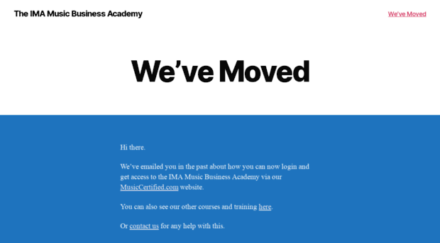 imamusicbusinessacademy.com