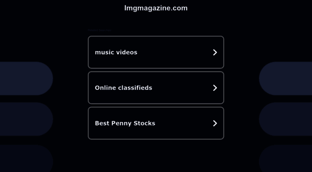 imgmagazine.com