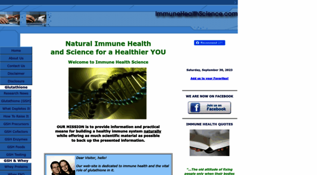 immunehealthscience.com