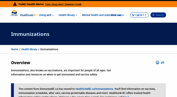 immunizebc.ca