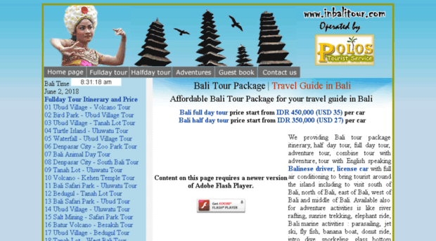 inbalitour.com