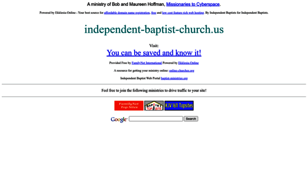 independent-baptist-church.us