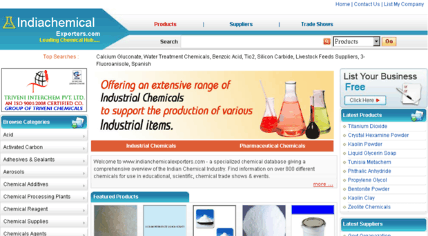 indiachemicalexporters.com