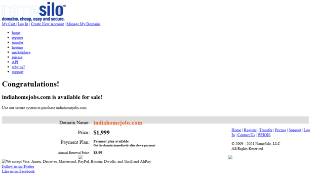 indiahomejobs.com
